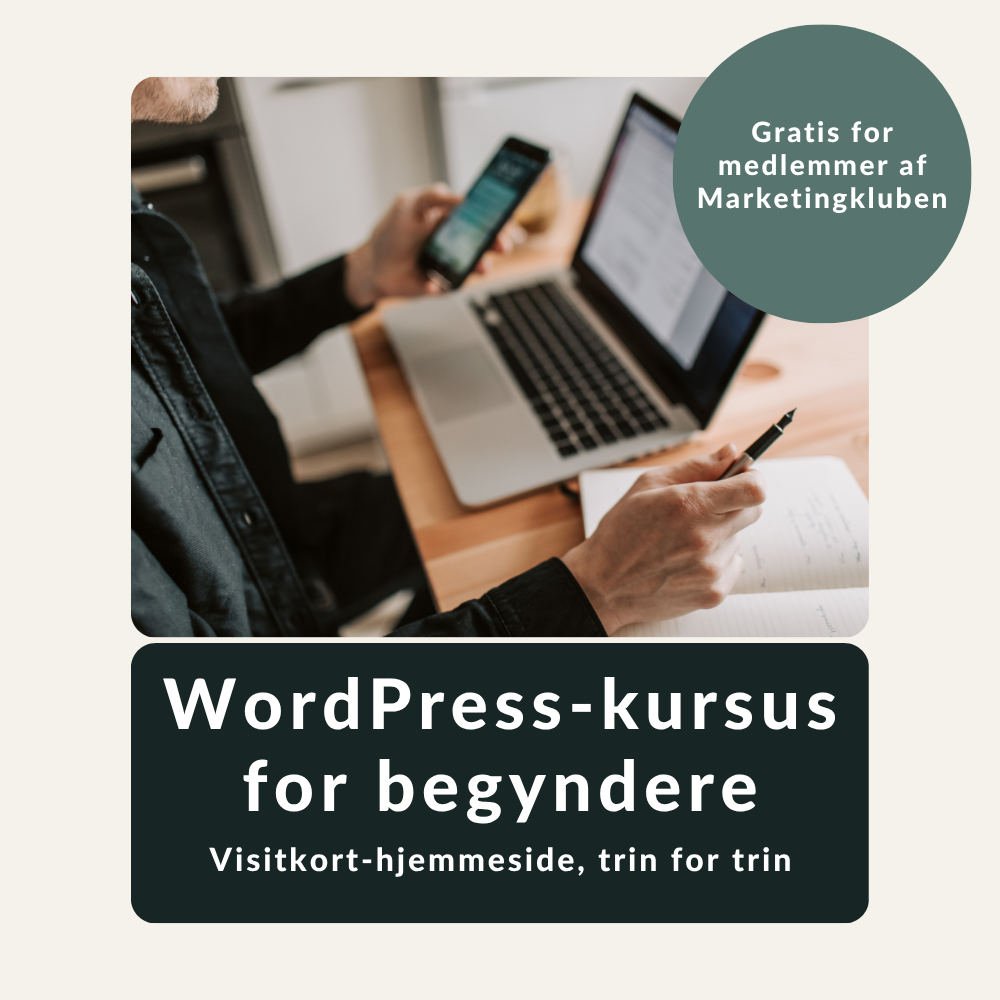 Online WordPress-kursus for begyndere
