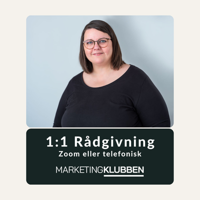 Få personlig rådgivning og uvildig sparring med Judith, der hjælper dig videre med din markedsføring og udviklingen af din forretning. Uanset om du har brug for hurt