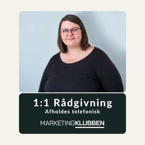 Få personlig rådgivning og uvildig sparring med Judith, der hjælper dig videre med din markedsføring og udviklingen af din forretning. Uanset om du har brug for hurt